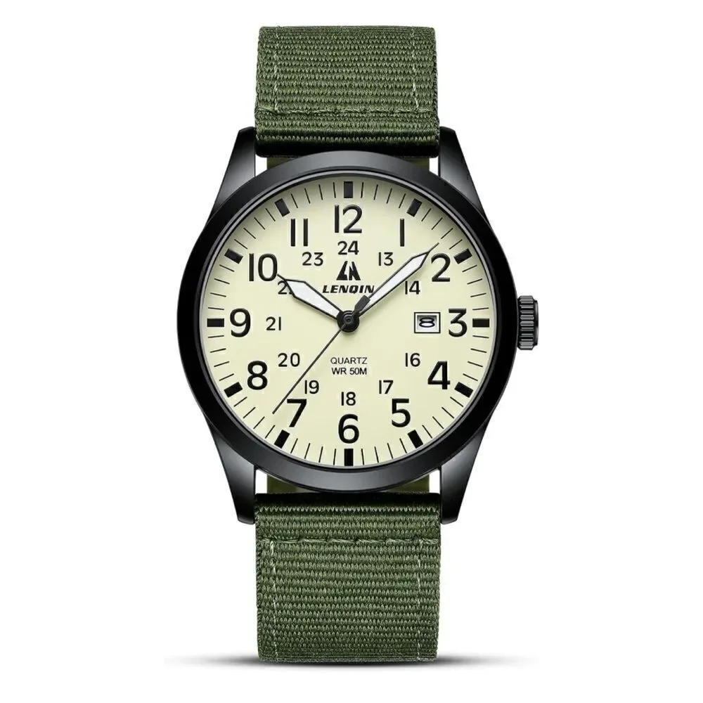 Men’s Analog Nylon Watch